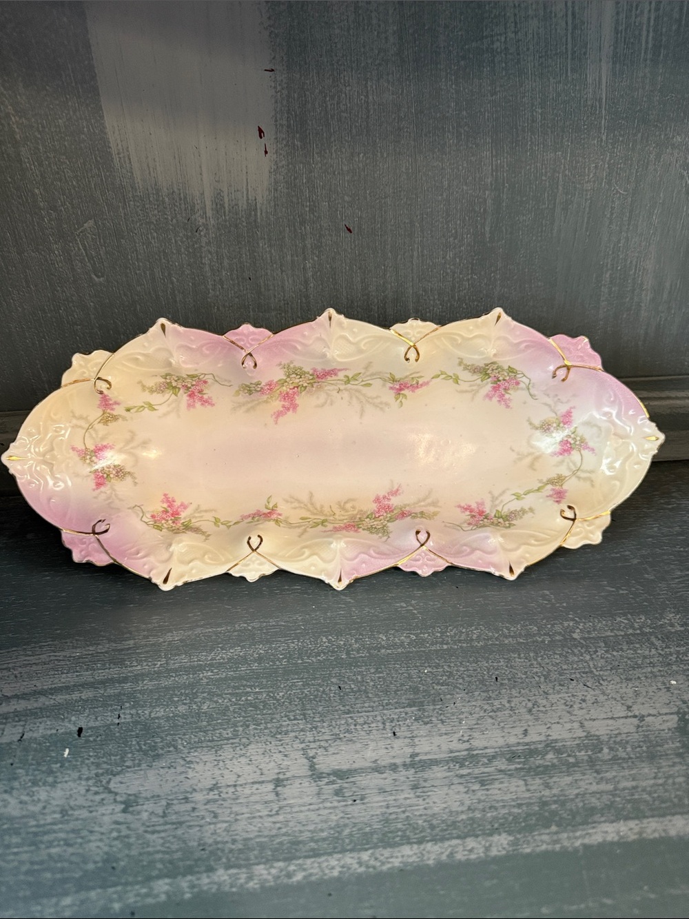 MZ Austria Celery Serving porcelain Dish